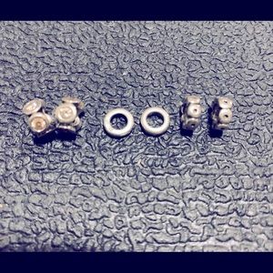 Pandora sterling silver spacers